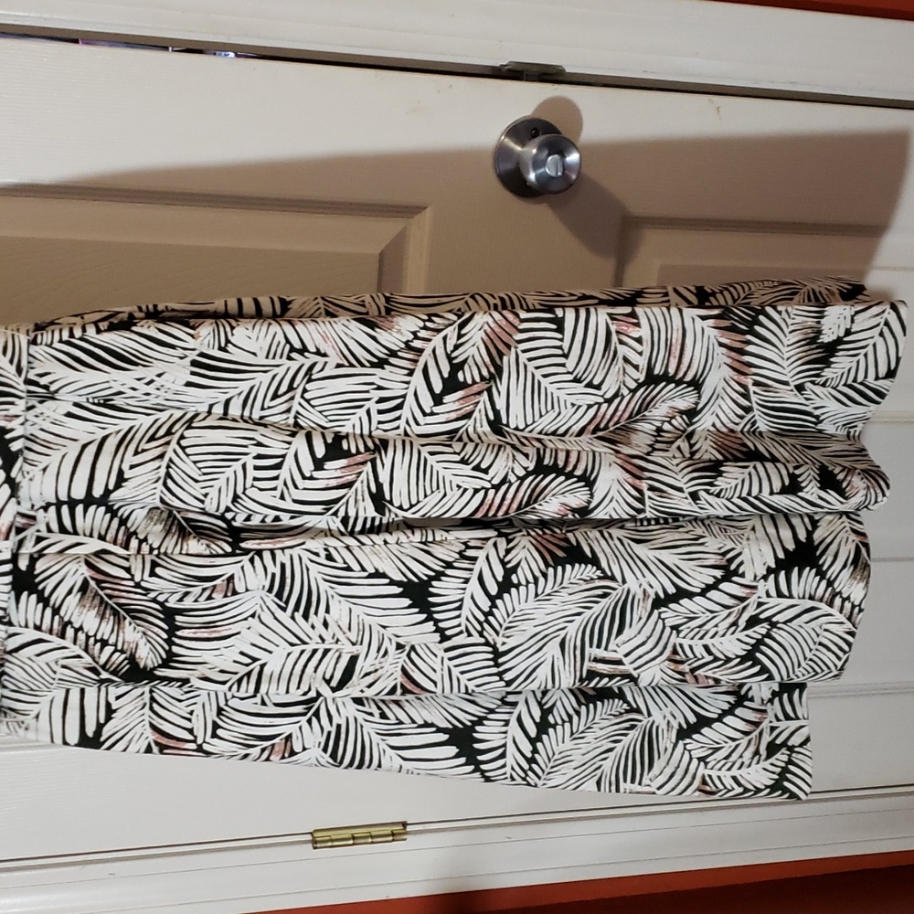 Anne Klein leaf print Dress - Picture 7 of 14